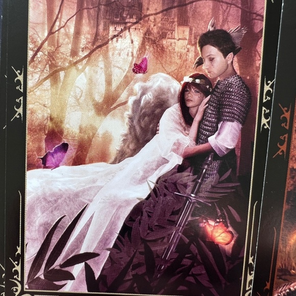 Dark Fairytale Tarot Cards Deck Lo Scarabeo Made In Italy 5" x 2 1/2" - Picture 5 of 7